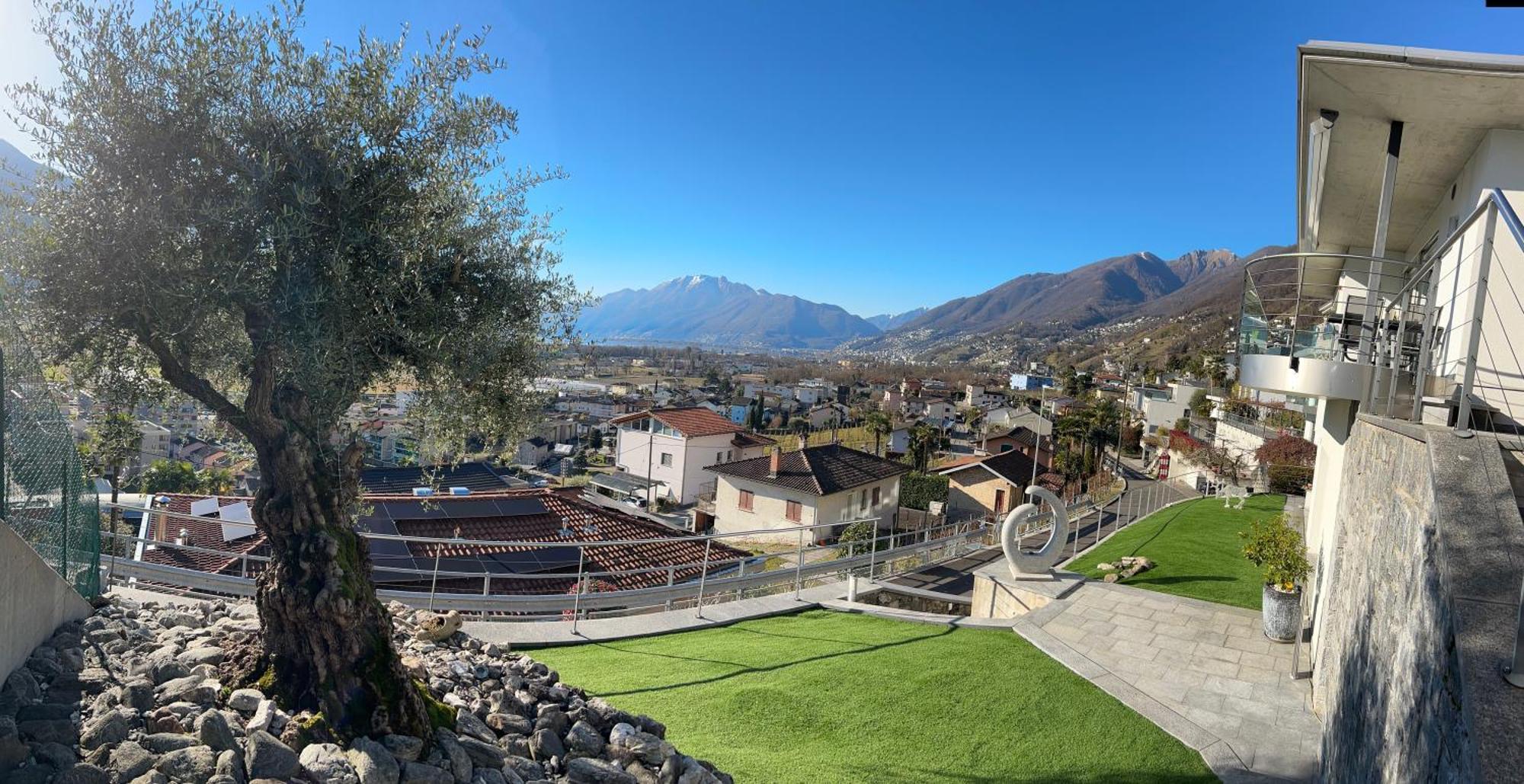 Moderno Bilocale Vista Lago Maggiore Gordola Εξωτερικό φωτογραφία